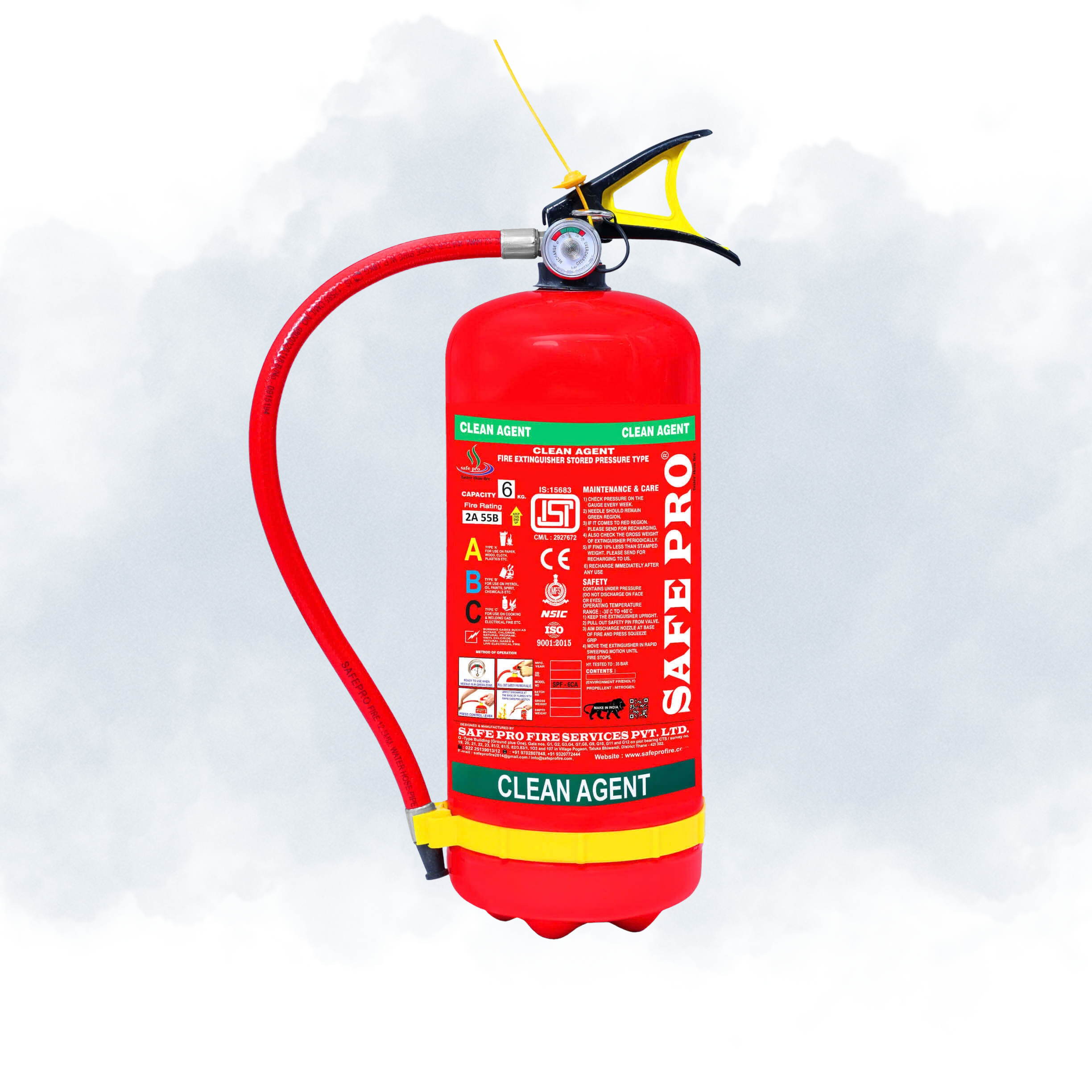 Clean Agent Fire Extinguisher